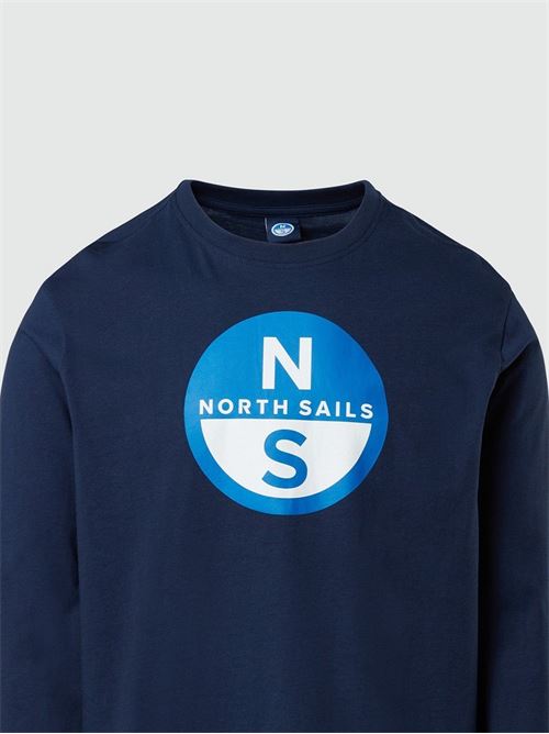 T SHIRT LONG SLEEVE W/GRAPHIC NORTH SAILS | 692850/802